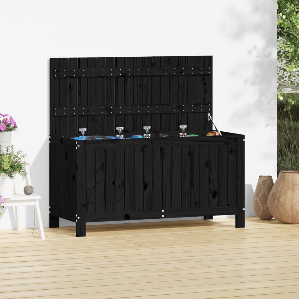 Dynbox Grå 76X42,5X54 Cm Massiv Furu