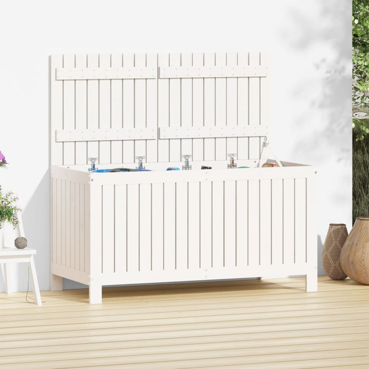Dynbox Grå 76X42,5X54 Cm Massiv Furu