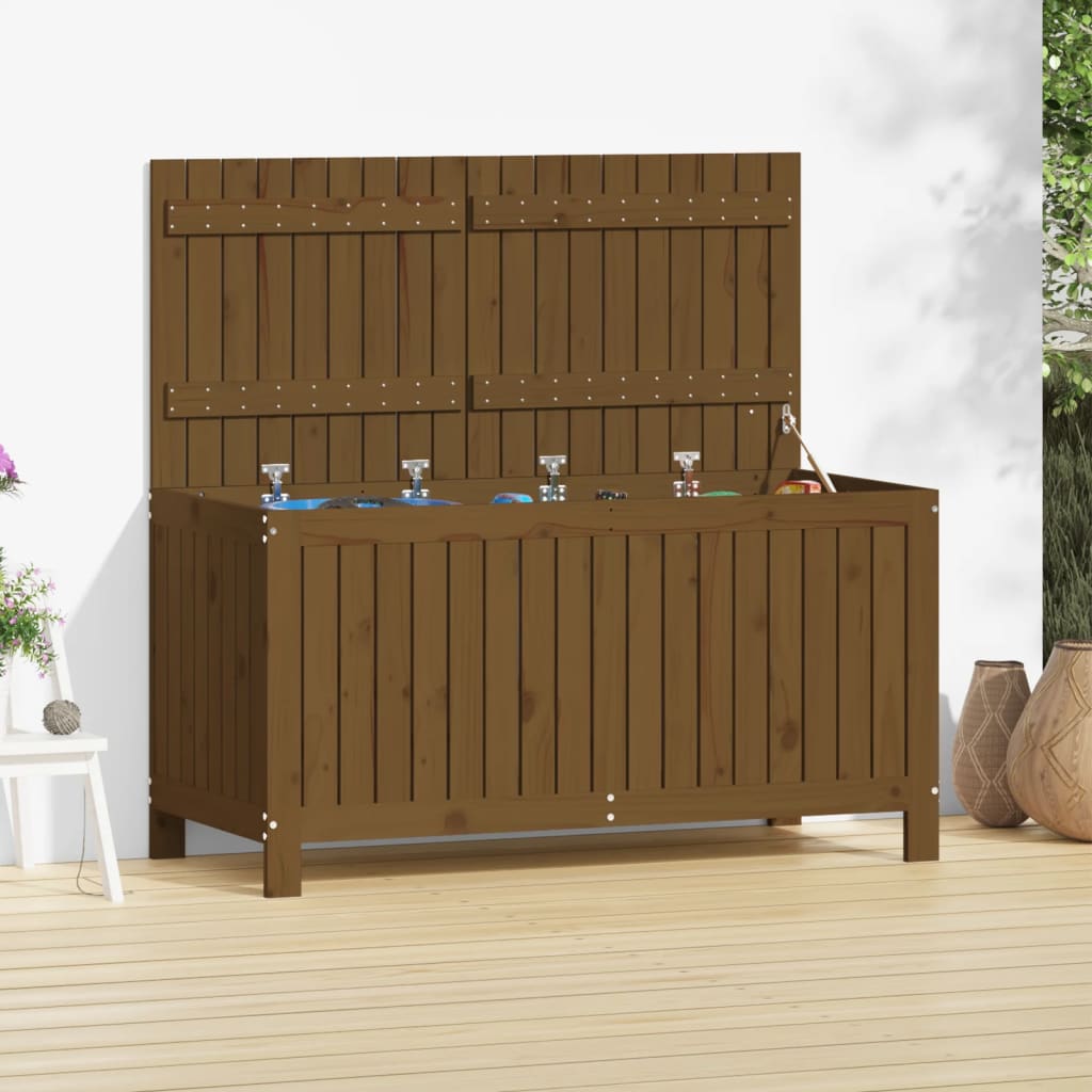Dynbox Grå 76X42,5X54 Cm Massiv Furu