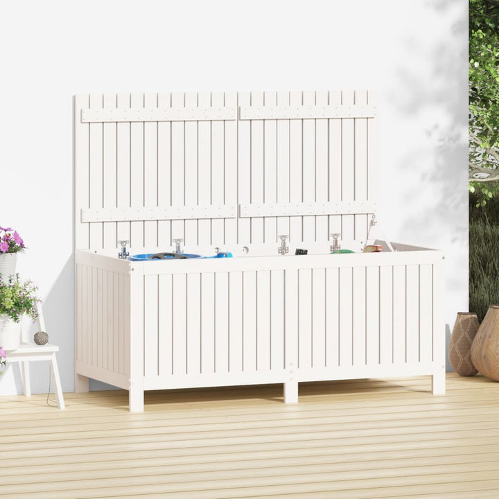Dynbox Grå 76X42,5X54 Cm Massiv Furu