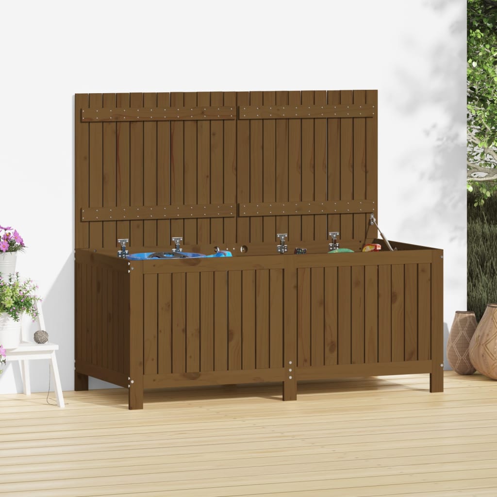 Dynbox Grå 76X42,5X54 Cm Massiv Furu