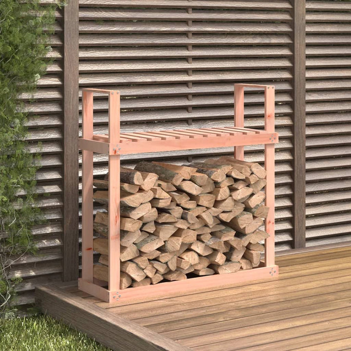 Vedställ Honungsbrun 110X35X108,5 Cm Massiv Furu