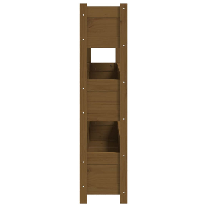 Odlingslåda 112X25X104,5 Cm Massiv Furu