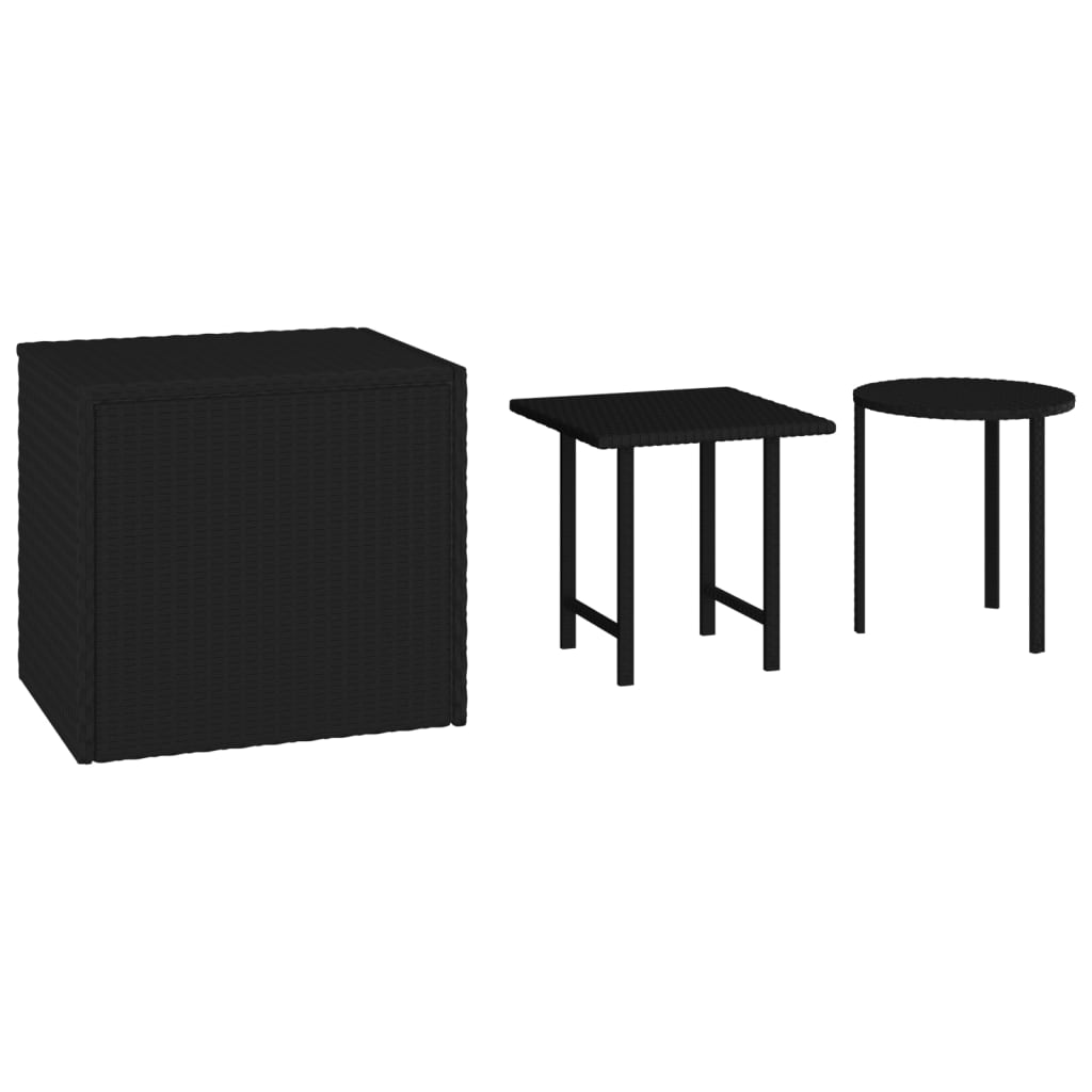 Sidobord 3 Delar Konstrotting