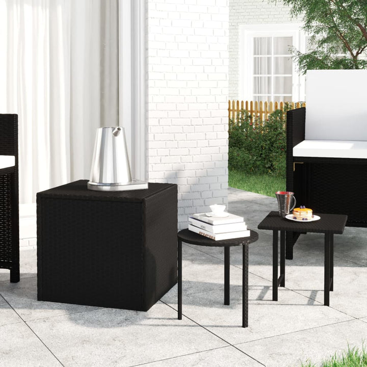 Sidobord 3 Delar Konstrotting