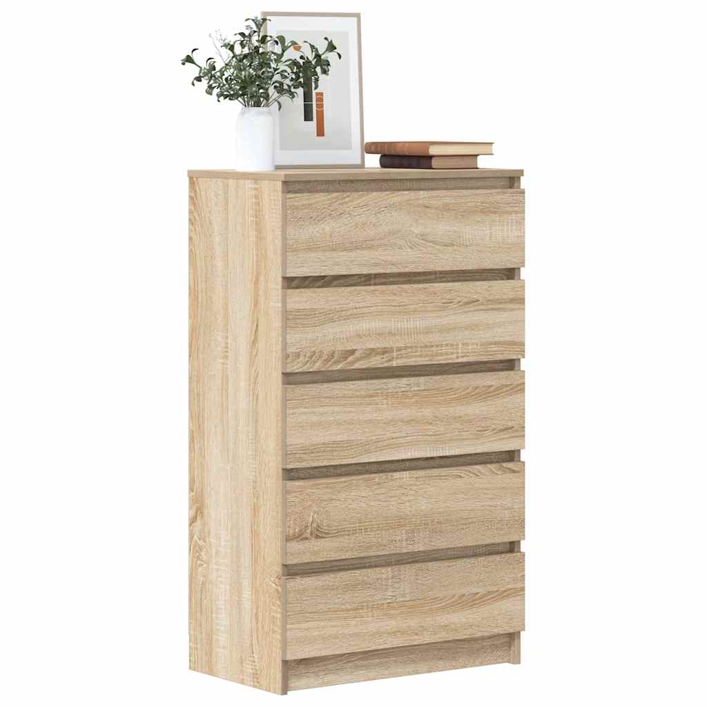 Byrå 60X36X103 Cm Konstruerat Trä