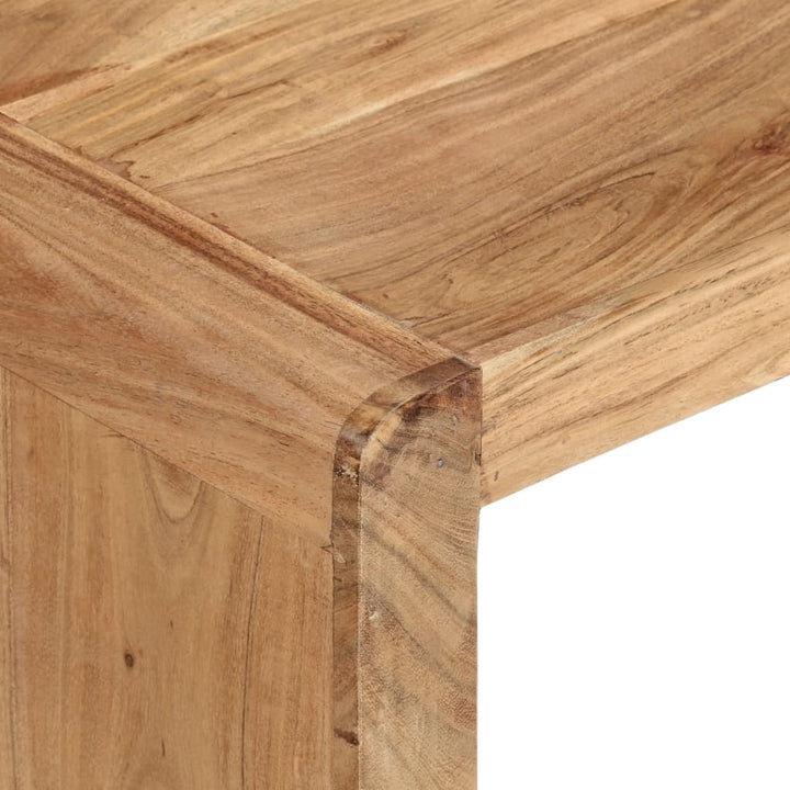 Soffbord 110X55X35 Cm Massivt Akaciaträ