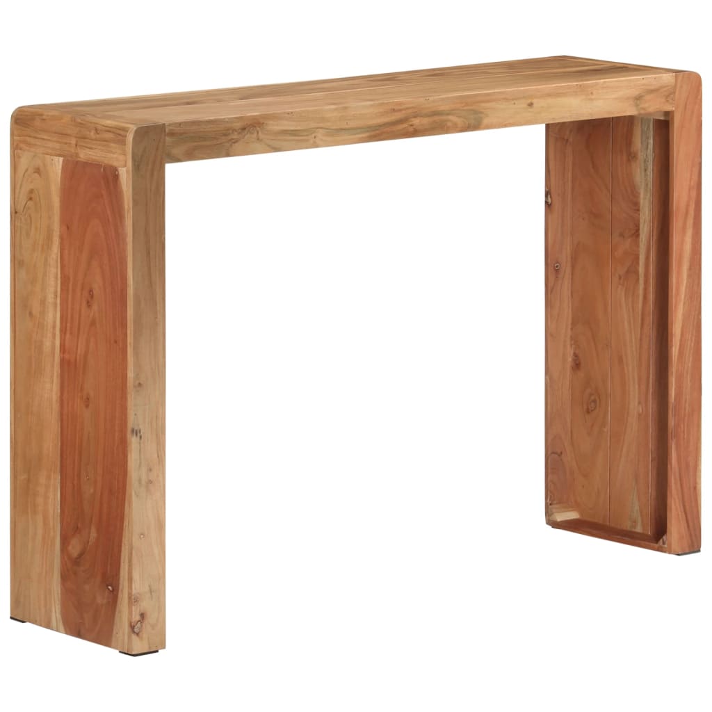 Konsolbord 110X30X76 Cm Massivt Akaciaträ
