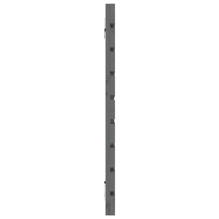 Väggmonterad Huvudgavel 141X3X63 Cm Massiv Furu