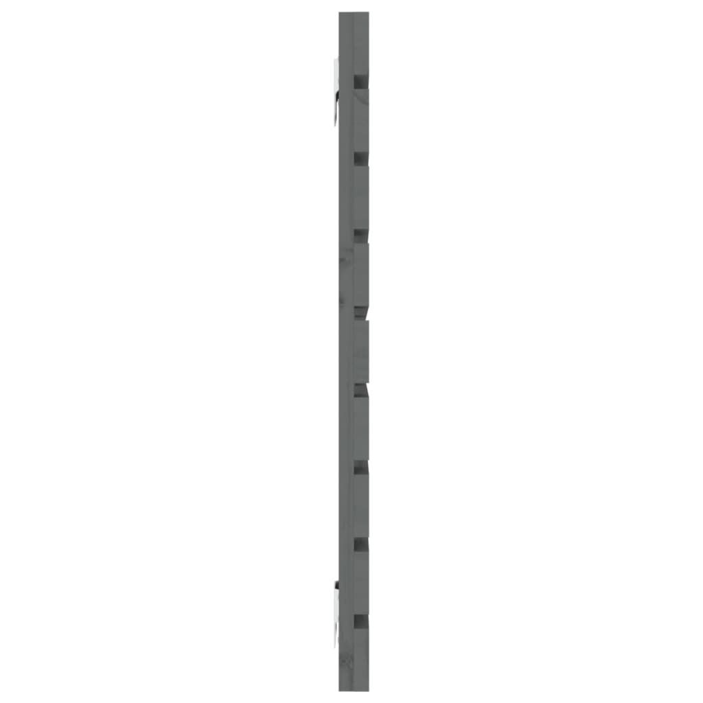 Väggmonterad Huvudgavel 141X3X63 Cm Massiv Furu