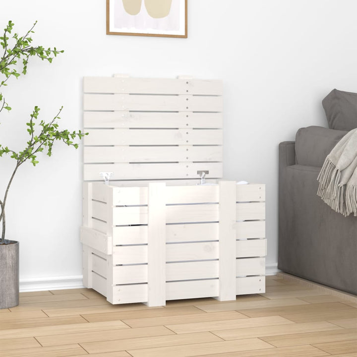 Förvaringslåda 91X40,5X42 Cm Massiv Furu