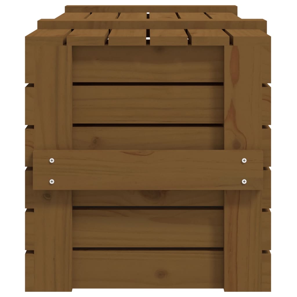 Förvaringslåda 91X40,5X42 Cm Massiv Furu