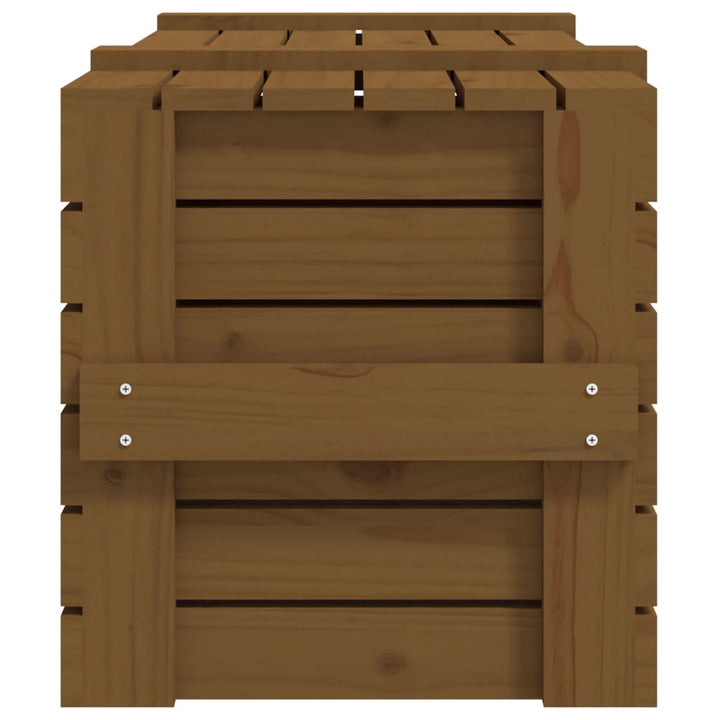 Förvaringslåda 91X40,5X42 Cm Massiv Furu