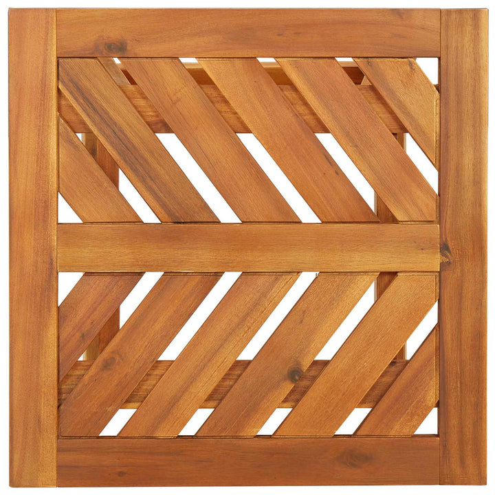 Trädgårdsmöbelset 3 Pcs Brun Massivt Akaciaträ