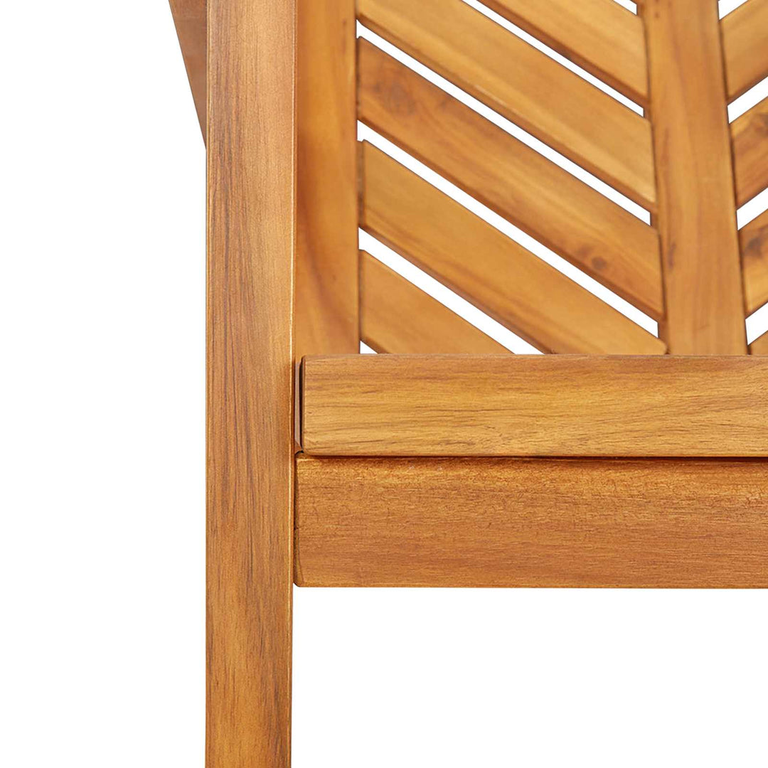 Matstol 6 Pcs Naturfärg 62,5 X 59 X 89 Cm Massivt Akaciaträ