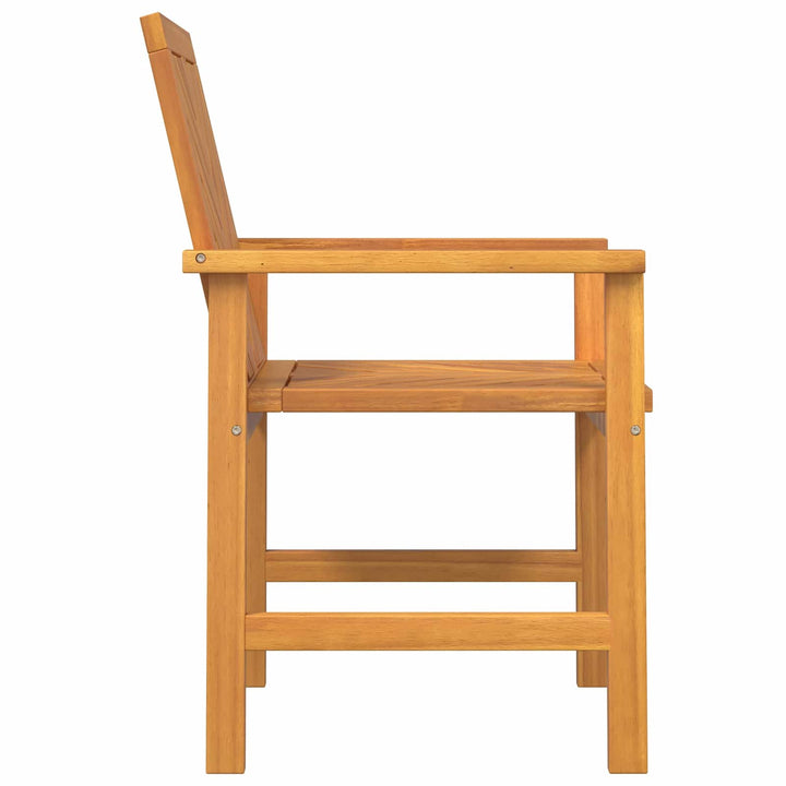 Matstol 6 Pcs Naturfärg 62,5 X 59 X 89 Cm Massivt Akaciaträ