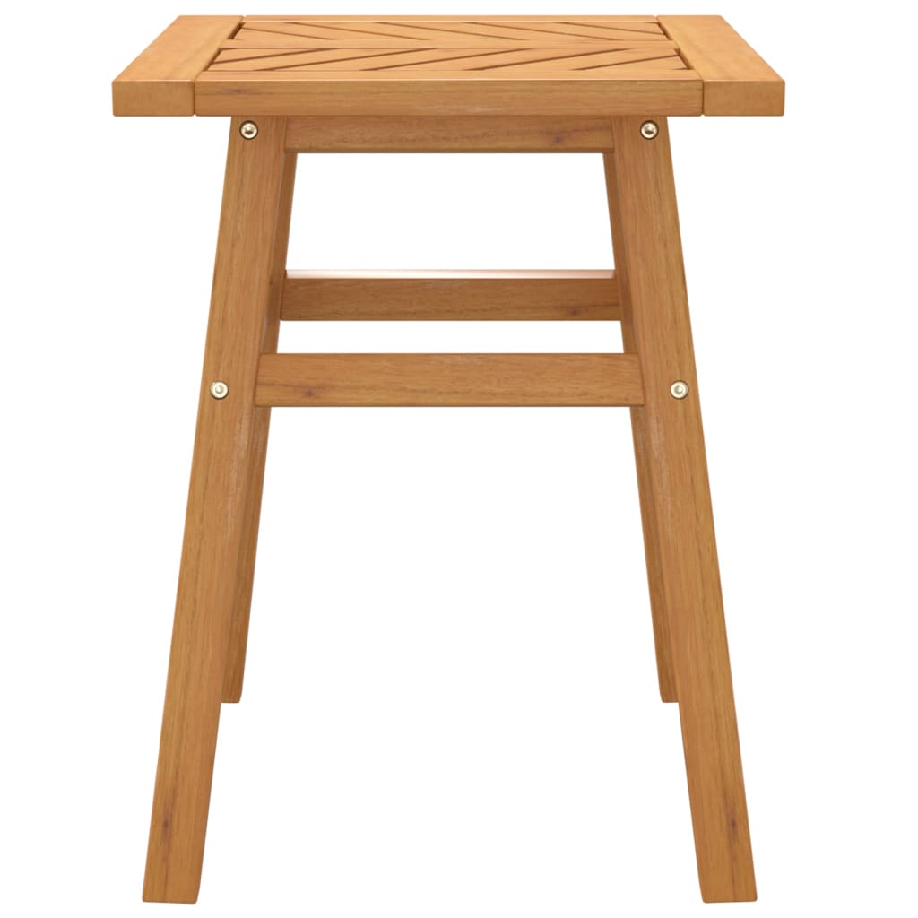 Sidobord 45X45X60 Cm Massivt Akaciaträ