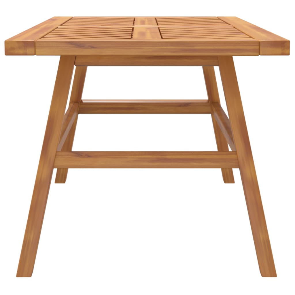 Soffbord 100X50X45 Cm Massivt Akaciaträ