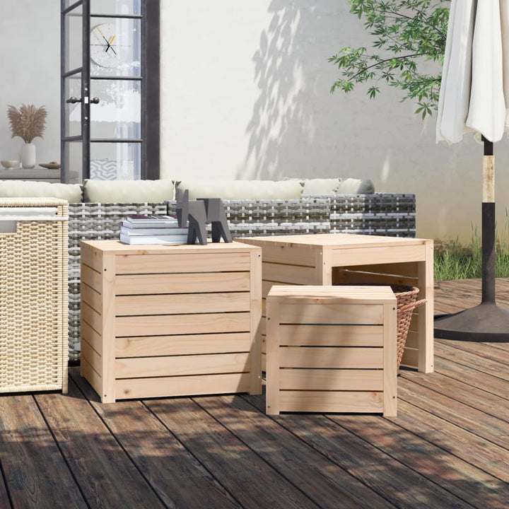 Dynbox 101X50,5X46,5 Cm Massiv Furu