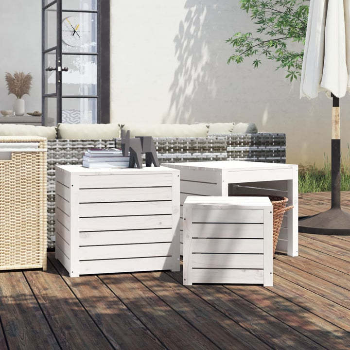 Dynbox 101X50,5X46,5 Cm Massiv Furu