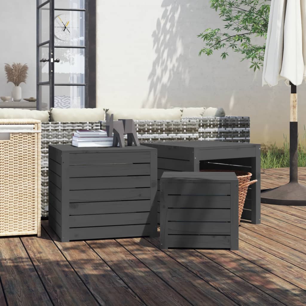 Dynbox 101X50,5X46,5 Cm Massiv Furu