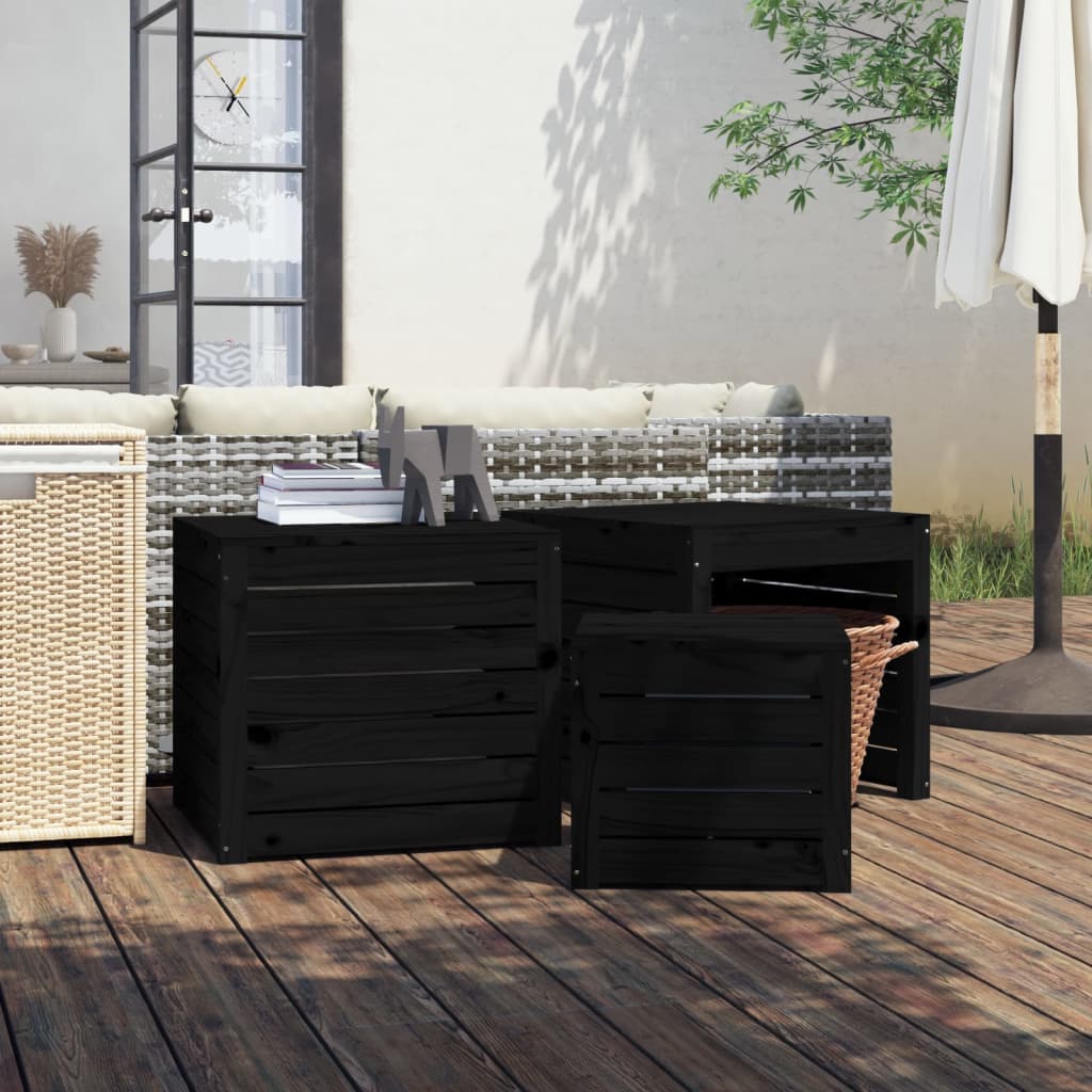Dynbox 101X50,5X46,5 Cm Massiv Furu