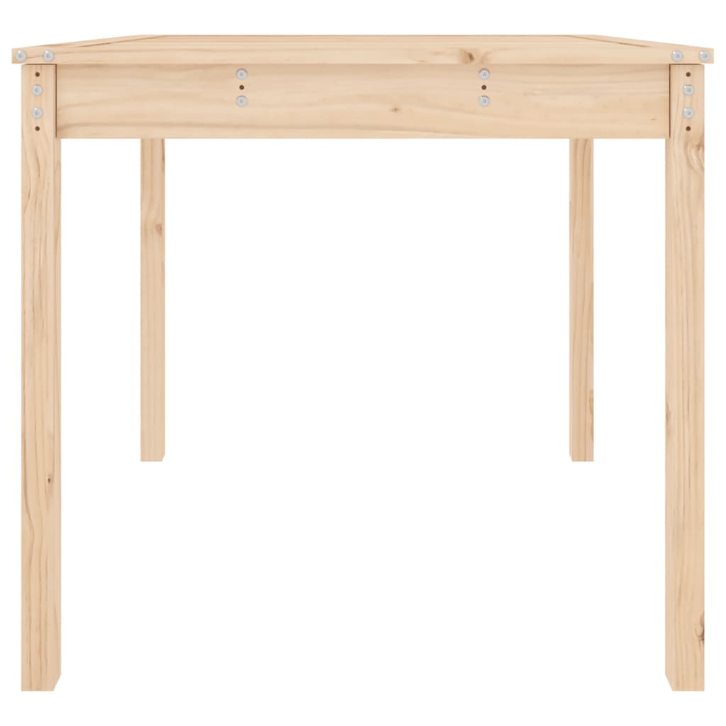 Trädgårdsbord 82,5X82,5X76 Cm Massiv Furu