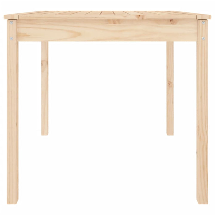 Trädgårdsbord 82,5X82,5X76 Cm Massiv Furu