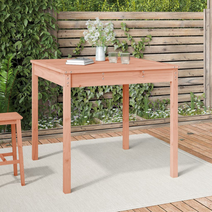 Trädgårdsbord 82,5X82,5X76 Cm Massiv Furu