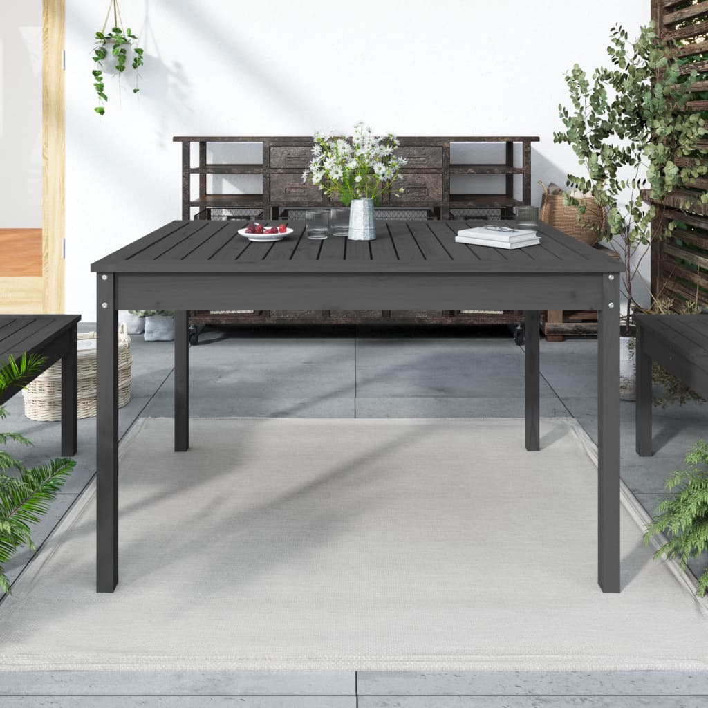 Trädgårdsbord 82,5X82,5X76 Cm Massiv Furu