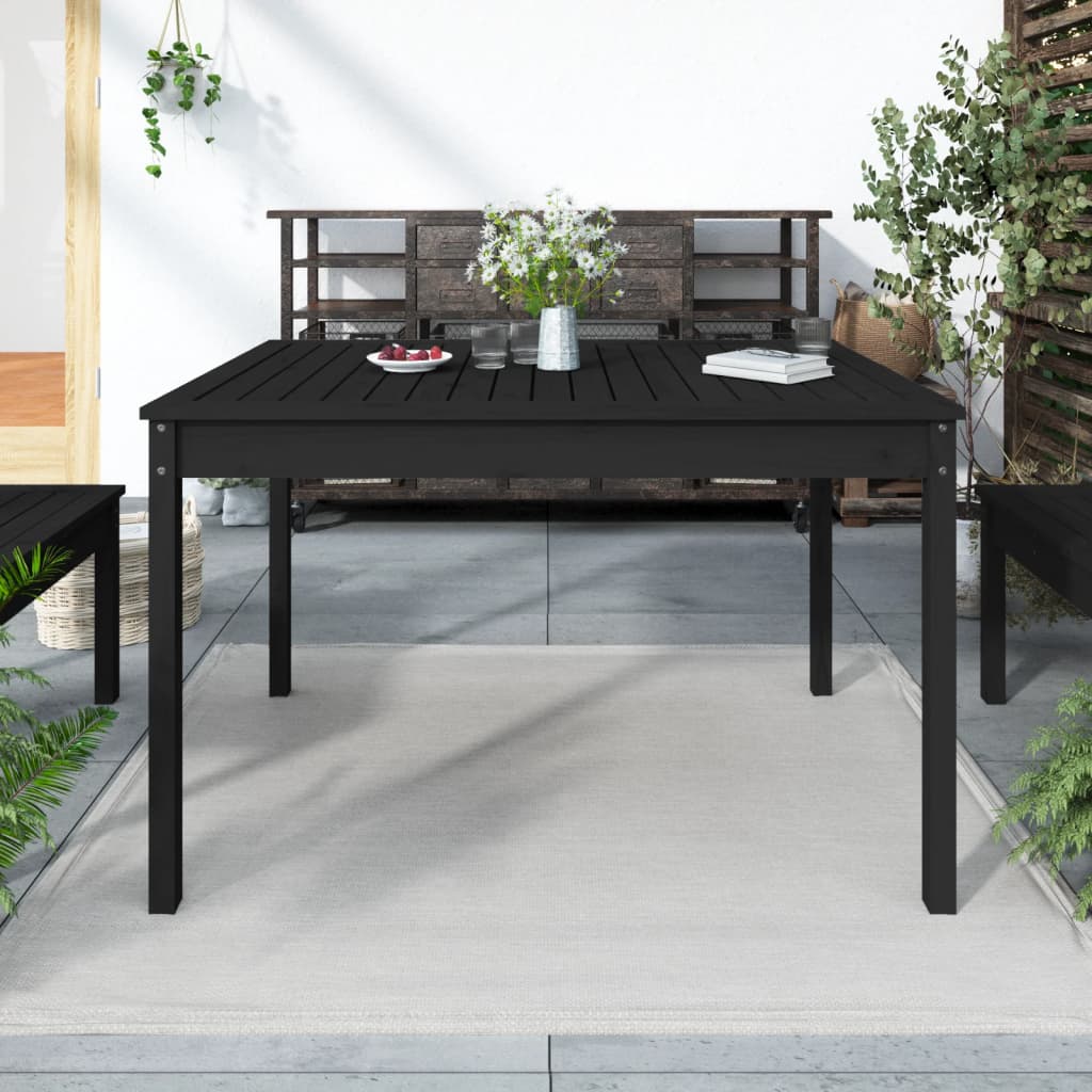 Trädgårdsbord 82,5X82,5X76 Cm Massiv Furu