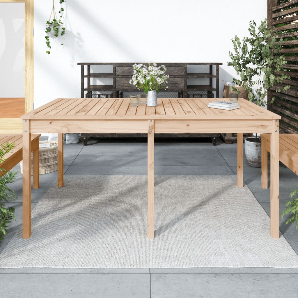 Trädgårdsbord 82,5X82,5X76 Cm Massiv Furu