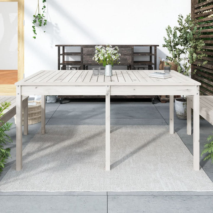 Trädgårdsbord 82,5X82,5X76 Cm Massiv Furu