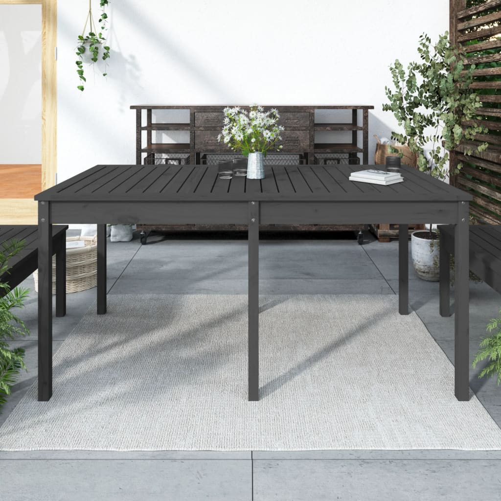 Trädgårdsbord 82,5X82,5X76 Cm Massiv Furu