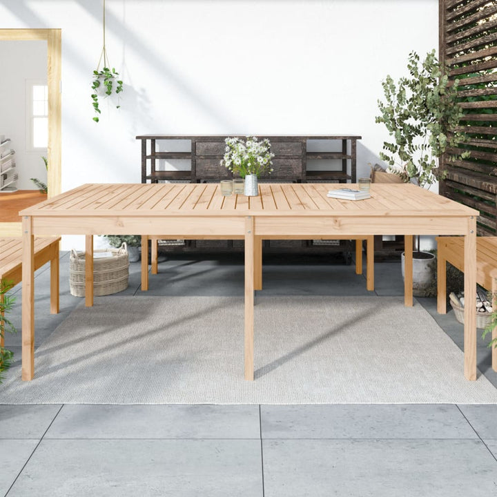 Trädgårdsbord 82,5X82,5X76 Cm Massiv Furu