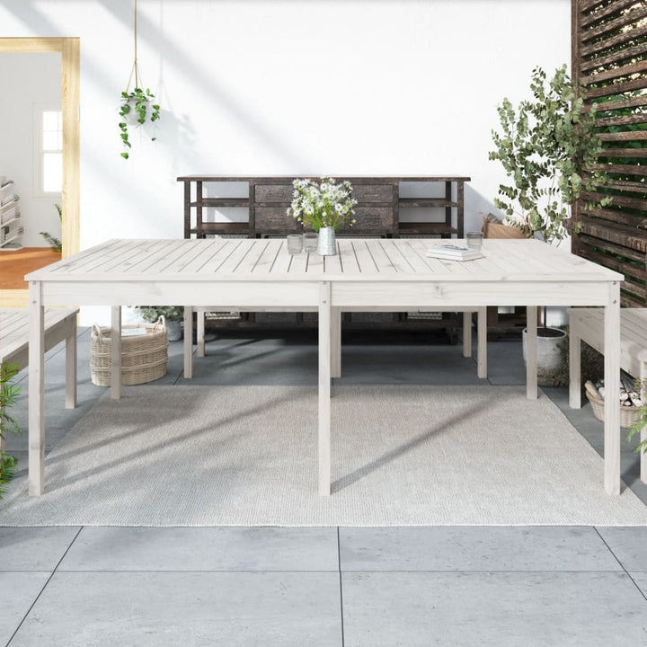 Trädgårdsbord 82,5X82,5X76 Cm Massiv Furu