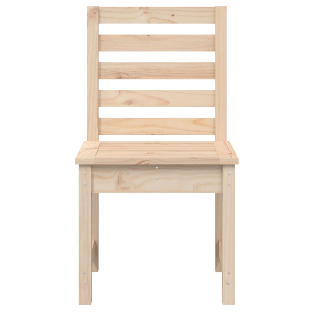 Trädgårdsstolar 2 St 50X48X91,5 Cm Massiv Furu