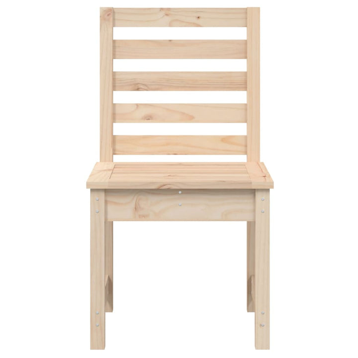 Trädgårdsstolar 2 St 50X48X91,5 Cm Massiv Furu