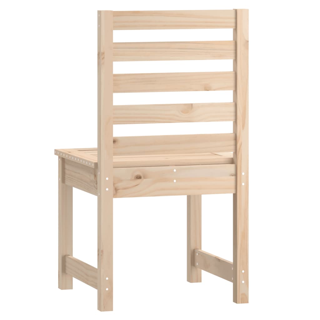 Trädgårdsstolar 2 St 50X48X91,5 Cm Massiv Furu
