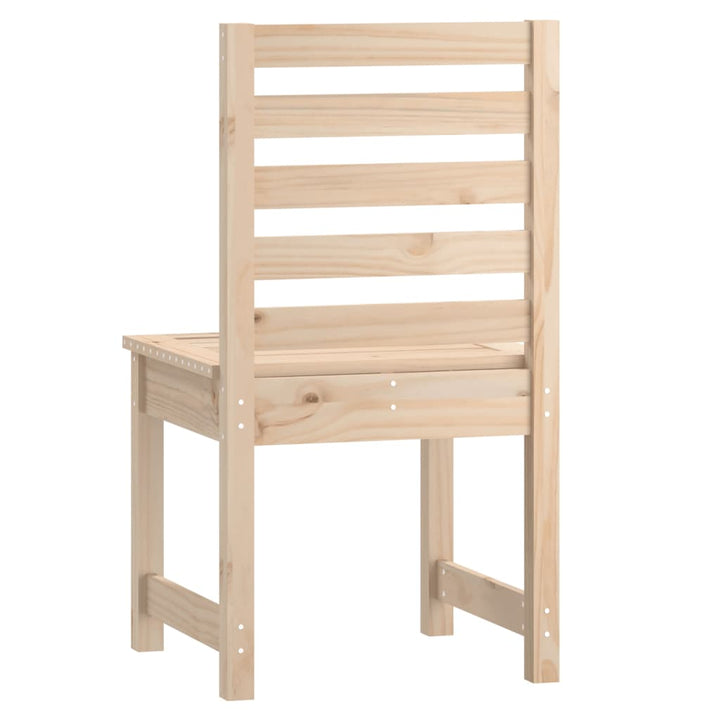 Trädgårdsstolar 2 St 50X48X91,5 Cm Massiv Furu