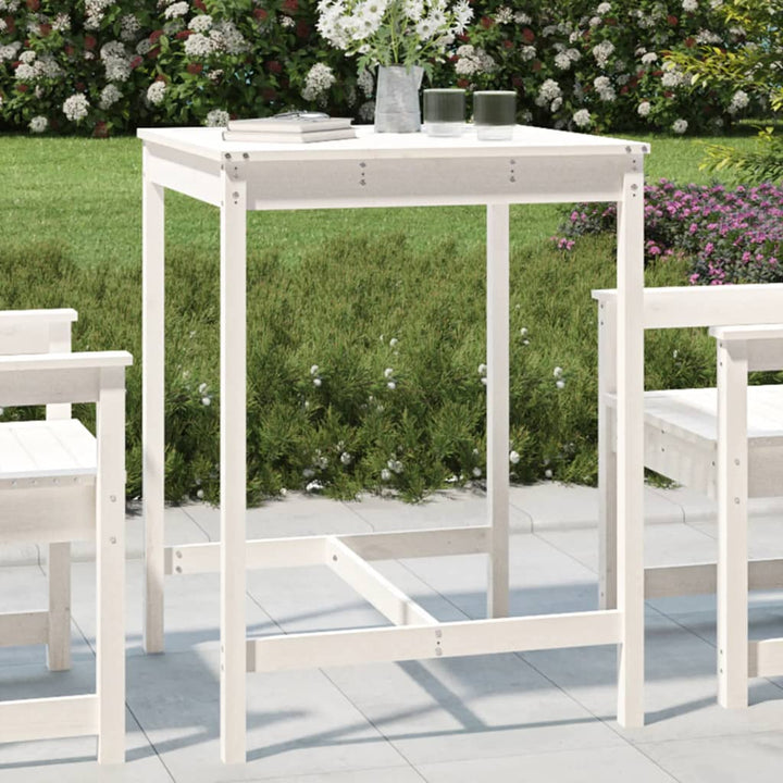 Trädgårdsbord 203,5X90X110 Cm Massiv Furu