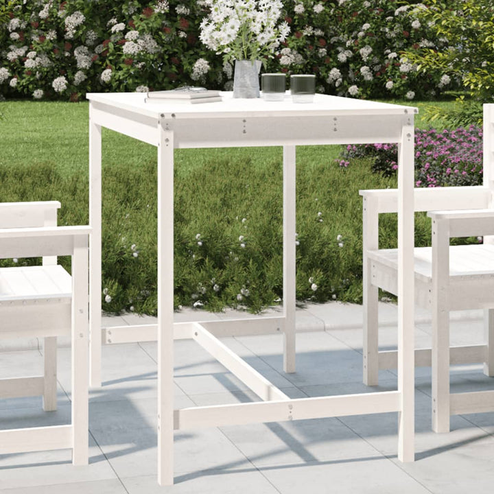 Trädgårdsbord 203,5X90X110 Cm Massiv Furu
