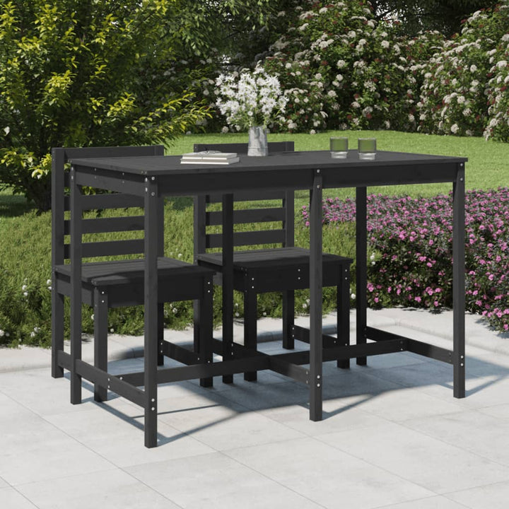 Trädgårdsbord 203,5X90X110 Cm Massiv Furu