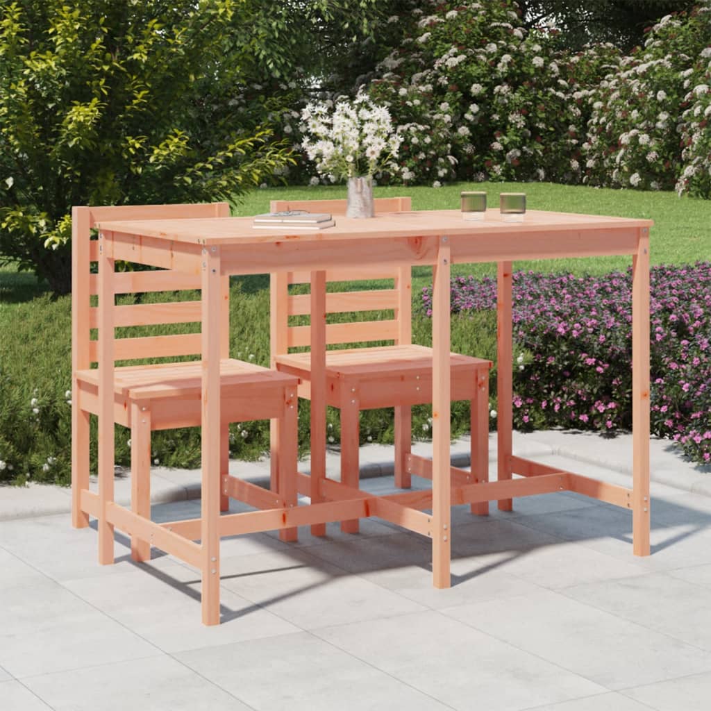 Trädgårdsbord 203,5X90X110 Cm Massiv Furu
