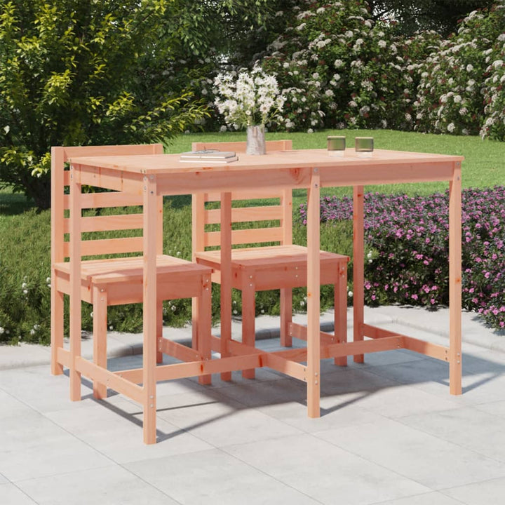 Trädgårdsbord 203,5X90X110 Cm Massiv Furu