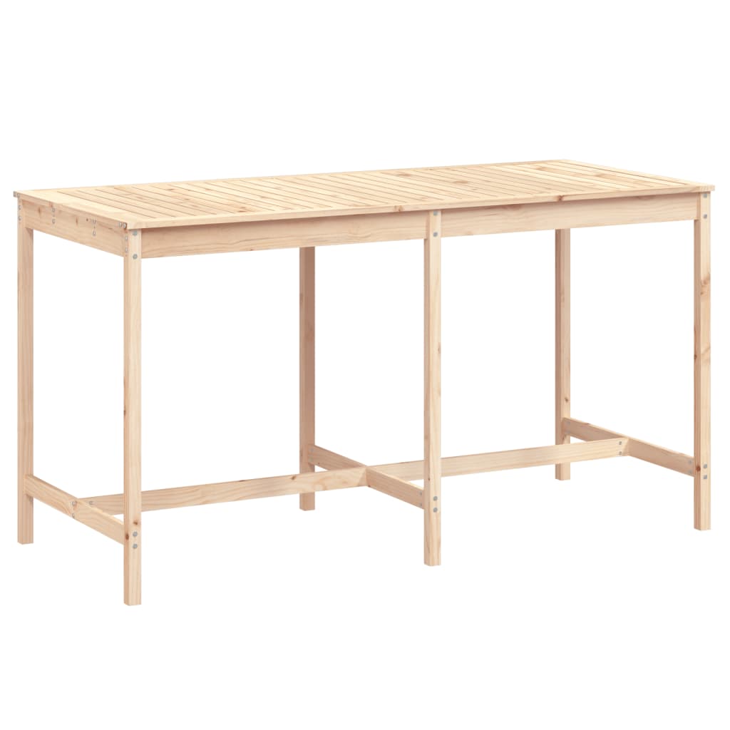 Trädgårdsbord 203,5X90X110 Cm Massiv Furu