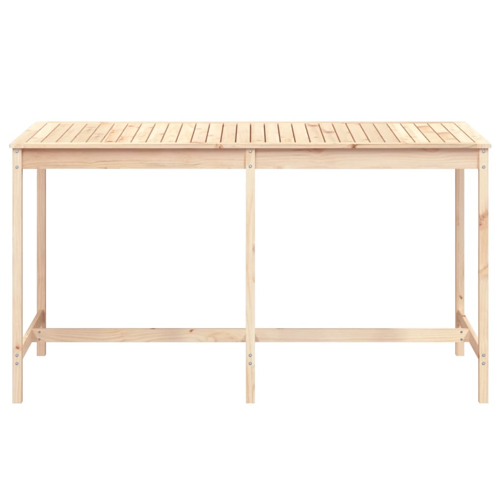 Trädgårdsbord 203,5X90X110 Cm Massiv Furu