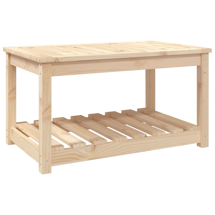 Trädgårdsbord 82,5X50,5X45 Cm Massiv Furu