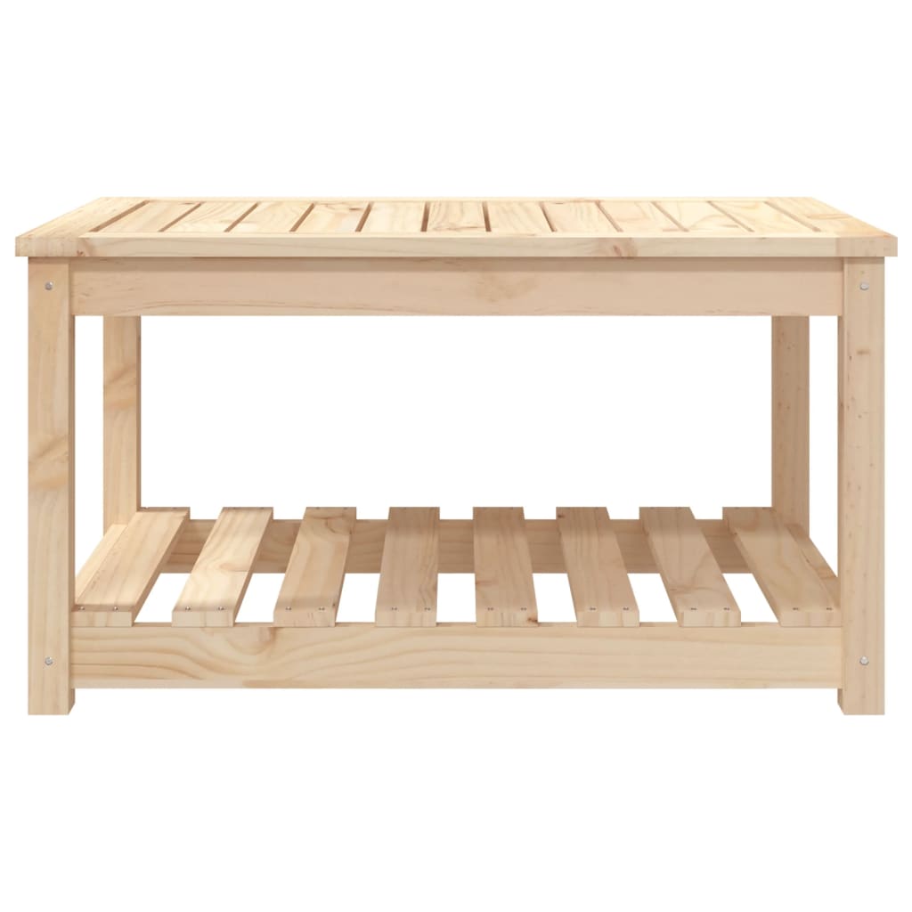 Trädgårdsbord 82,5X50,5X45 Cm Massiv Furu
