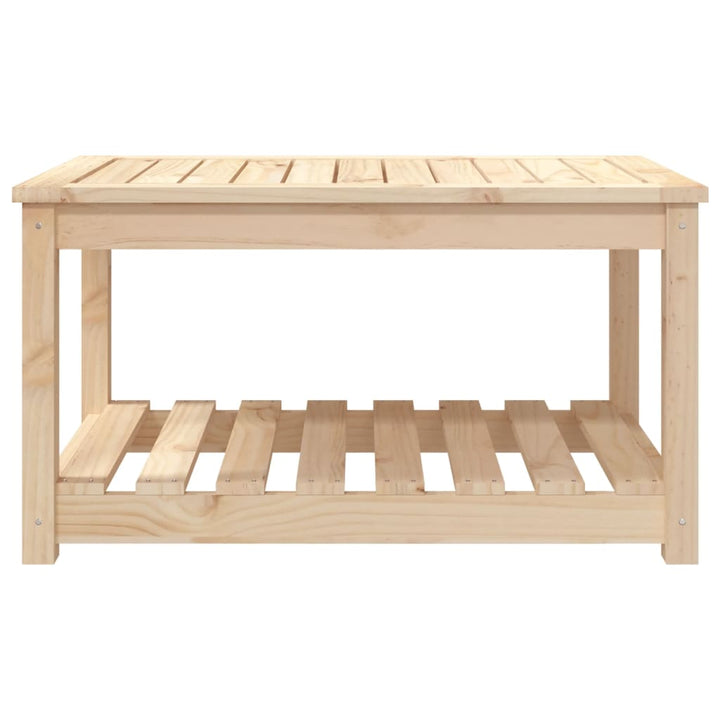 Trädgårdsbord 82,5X50,5X45 Cm Massiv Furu